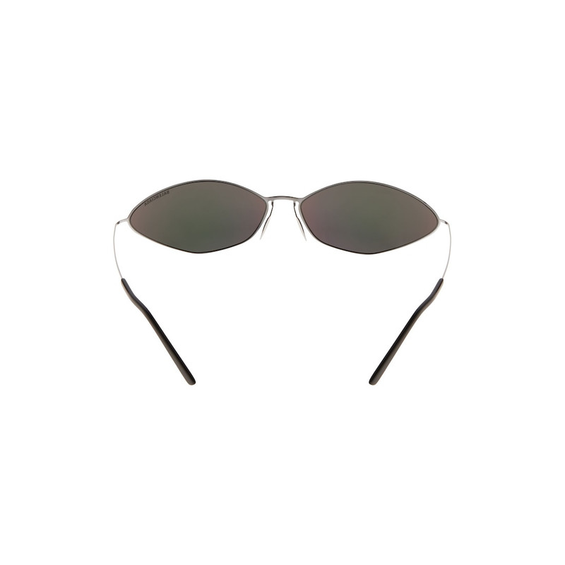 BALENCIAGA Malibu Round Sunglasses  in Silver outlook