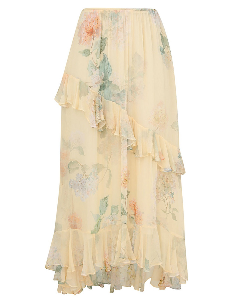 ILLUMINATE ASYMMETRIC SKIRT - 1