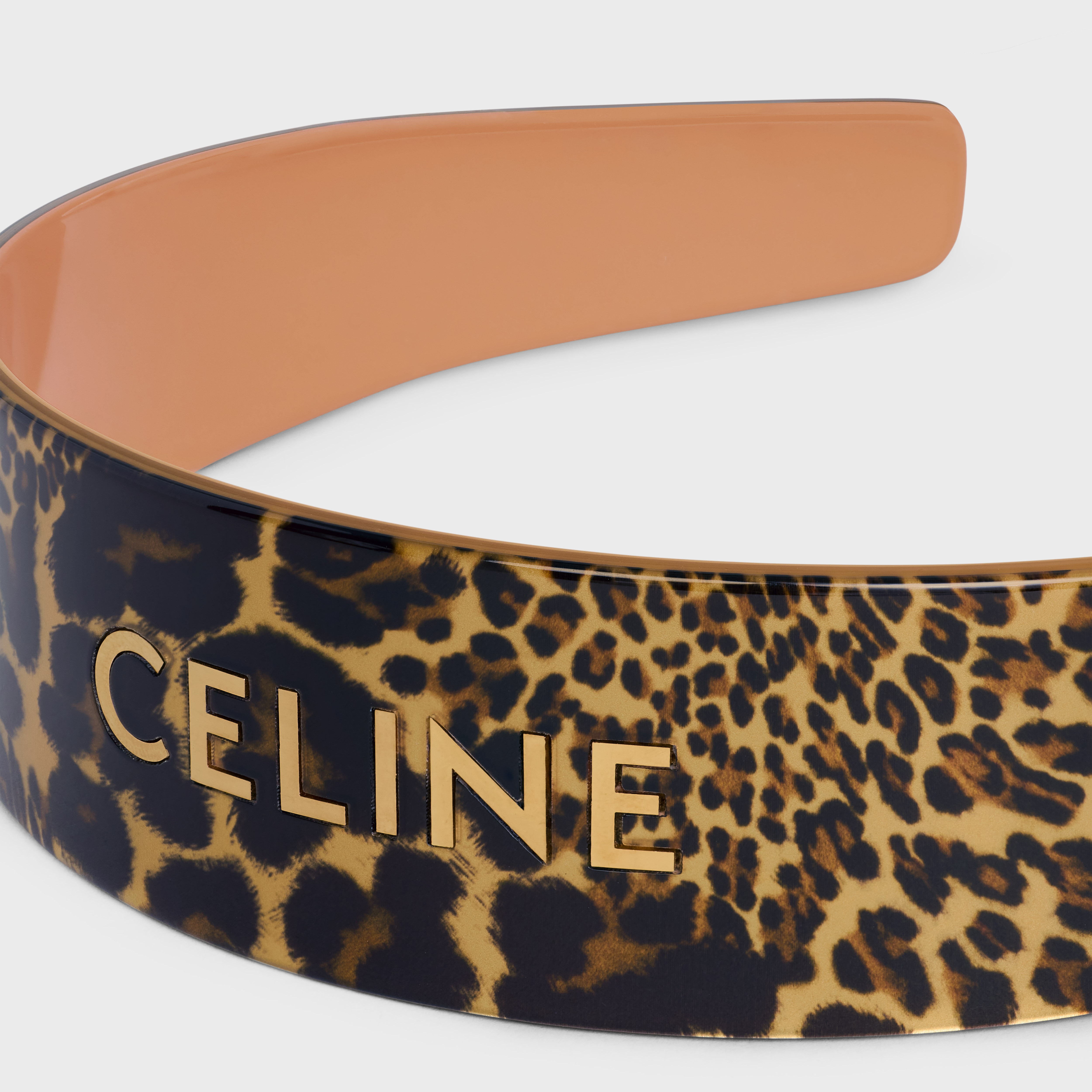 Celine Hair Accessories Headband in Acetate and Steel - 3