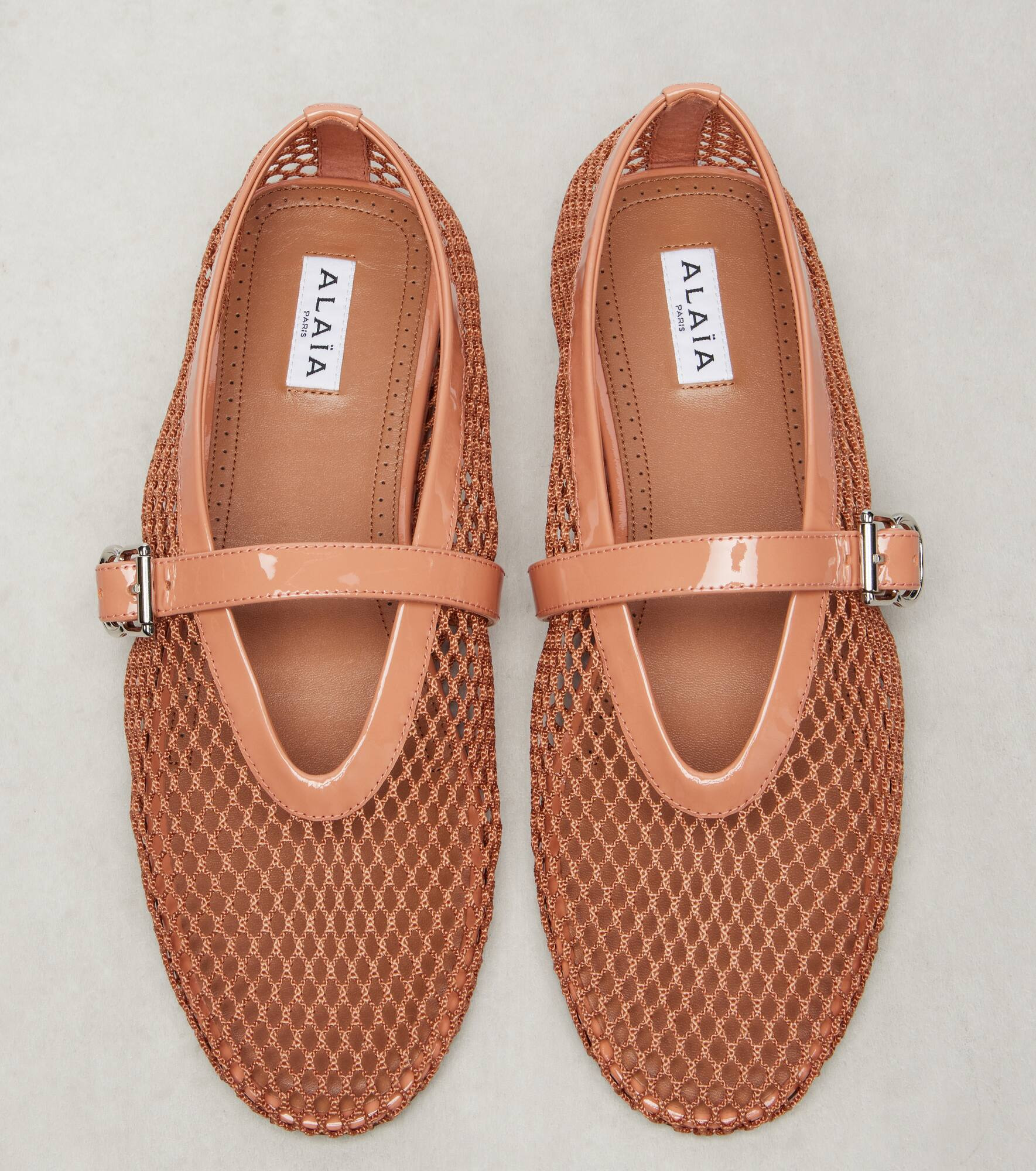 Fishnet ballet flats - 5