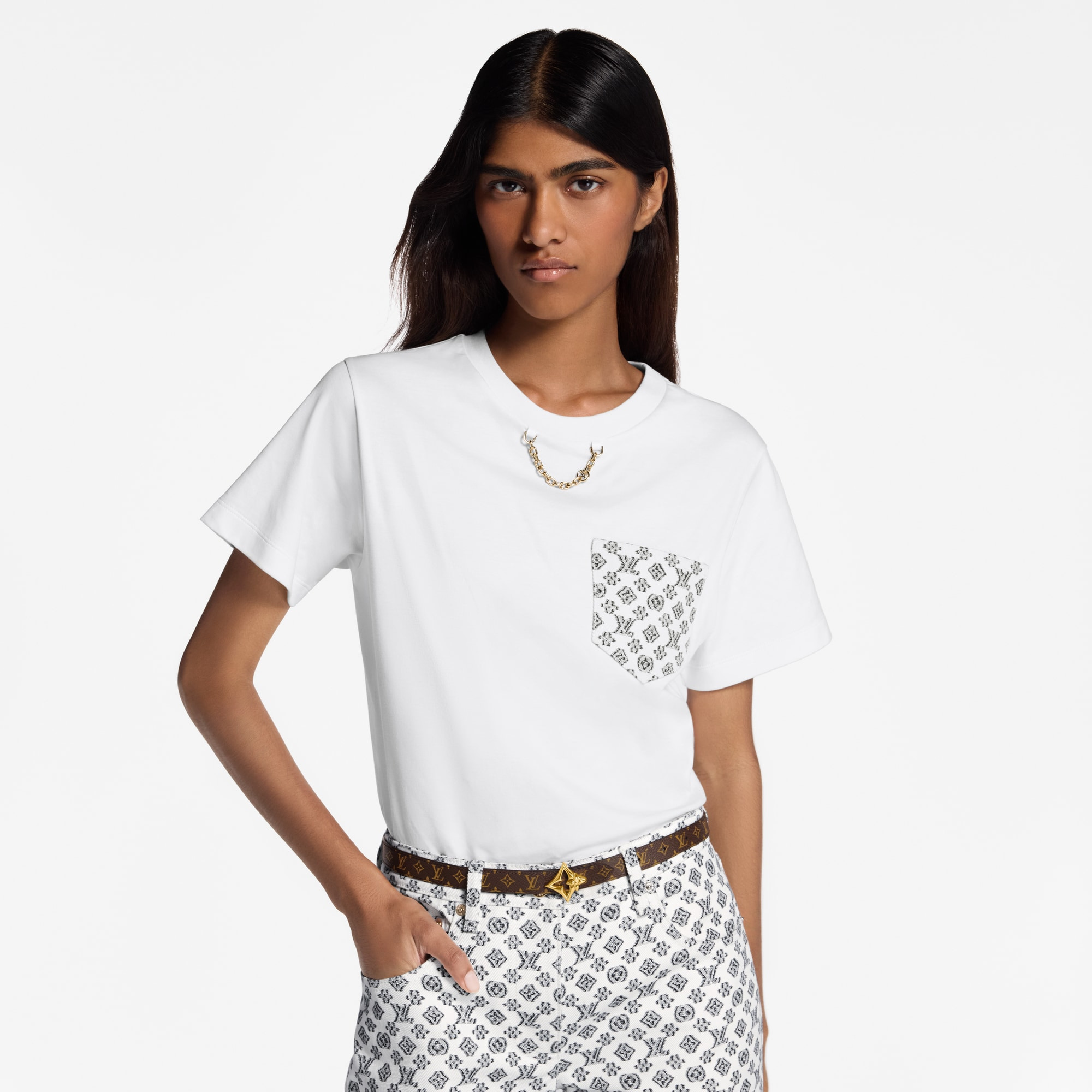 LV Flowergram 20mm Reversible Belt - 5