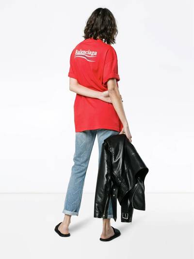 BALENCIAGA logo print T-shirt outlook