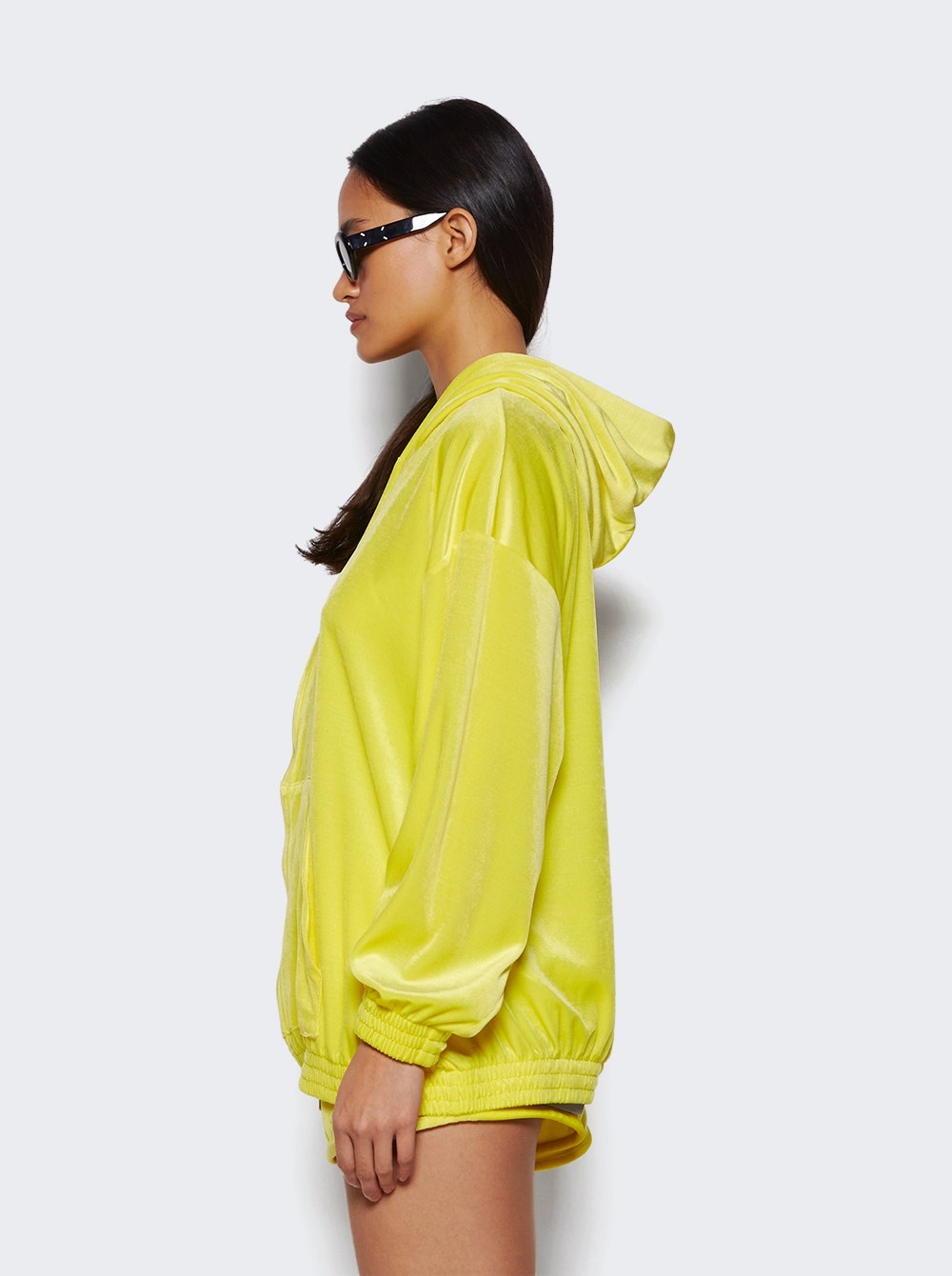 Zip-Up Hoodie Yellow - 4