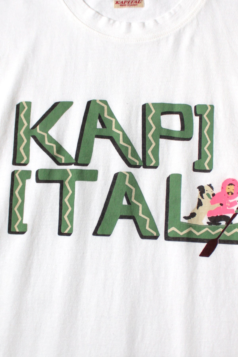 Kapital 20/- Jersey Crew T (CANOE KAPITAL) - Green outlook