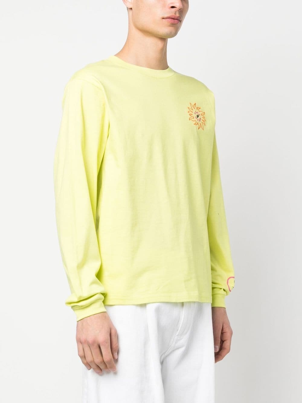 graphic sun print top - 4
