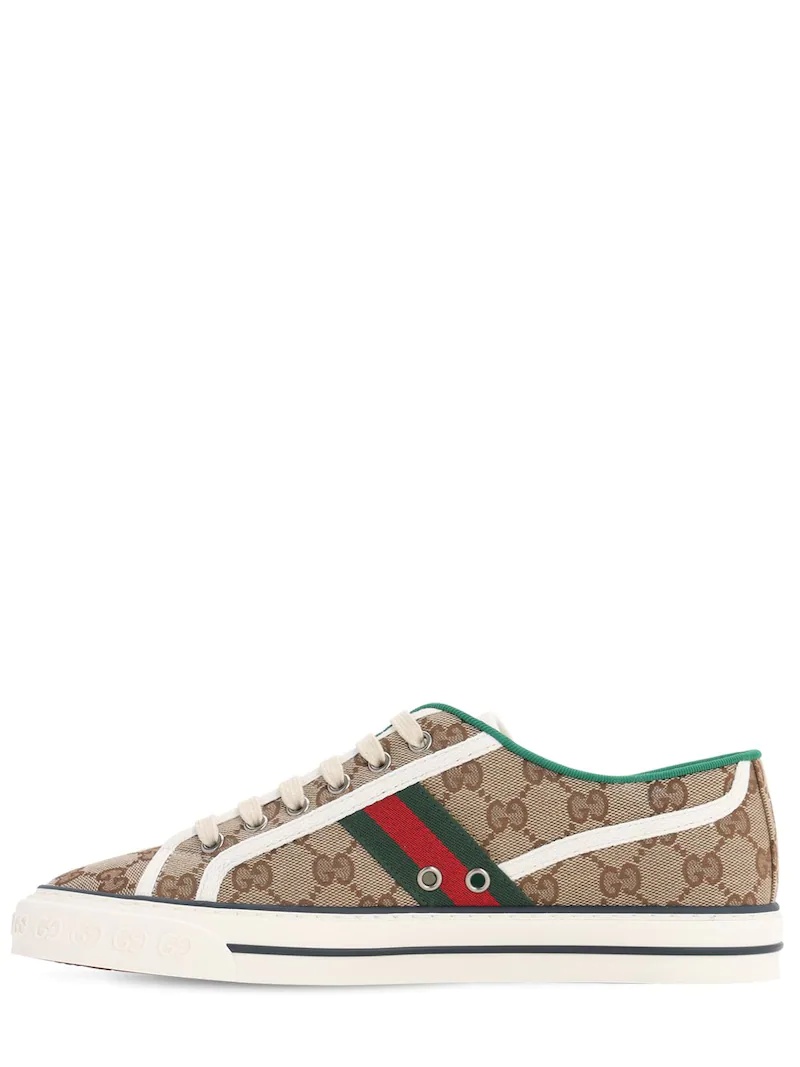 10MM GUCCI TENNIS 1977 CANVAS SNEAKERS - 6