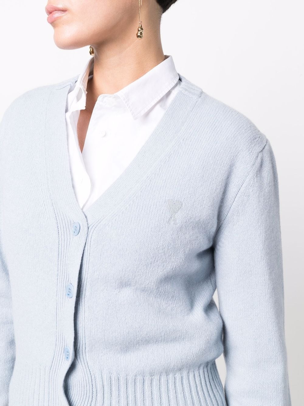Ami de Coeur V-neck cardigan - 5