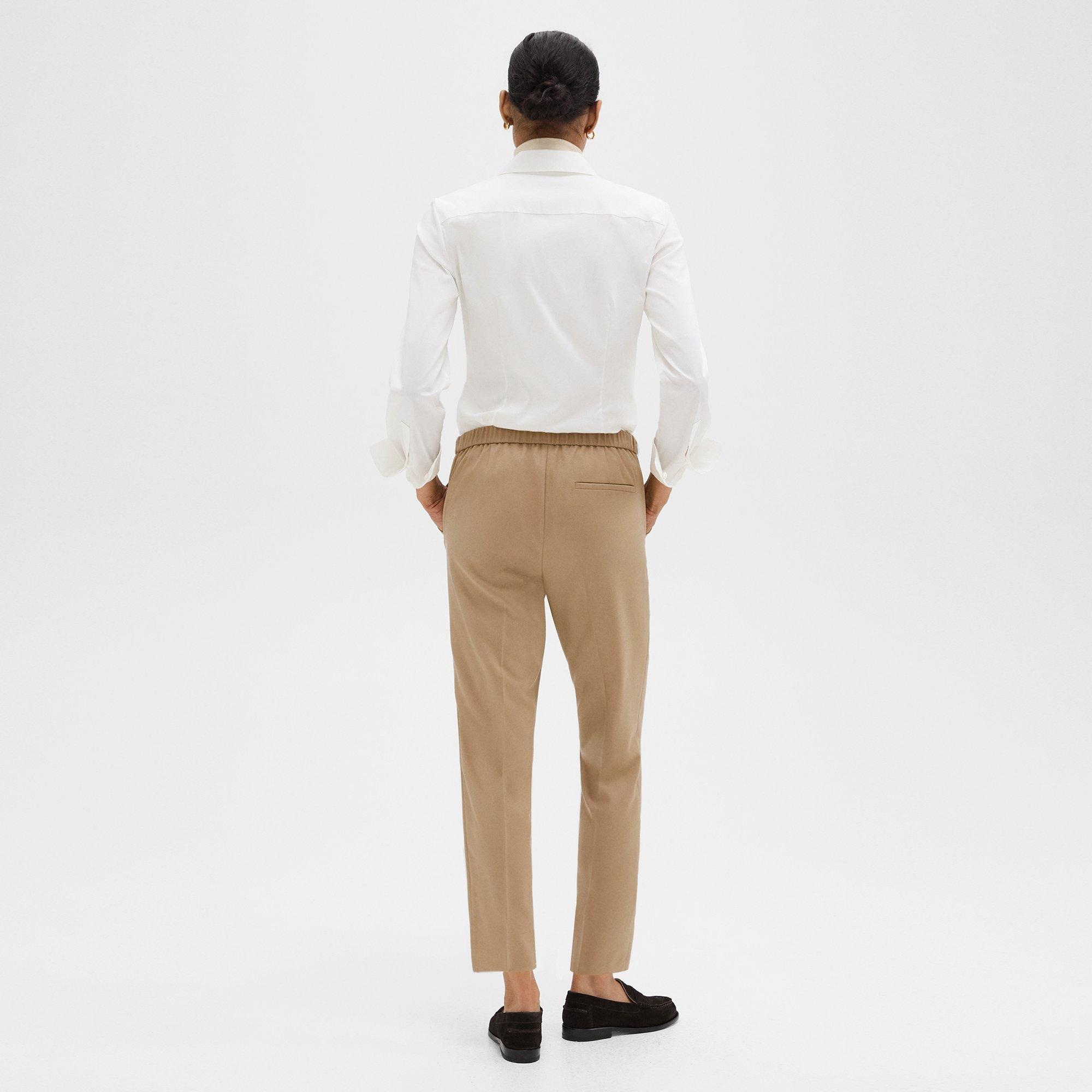 Treeca Pull-On Pant in Sleek Flannel - 4