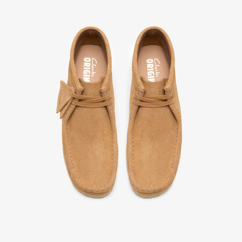 Wallabee Boot Tan Suede 6