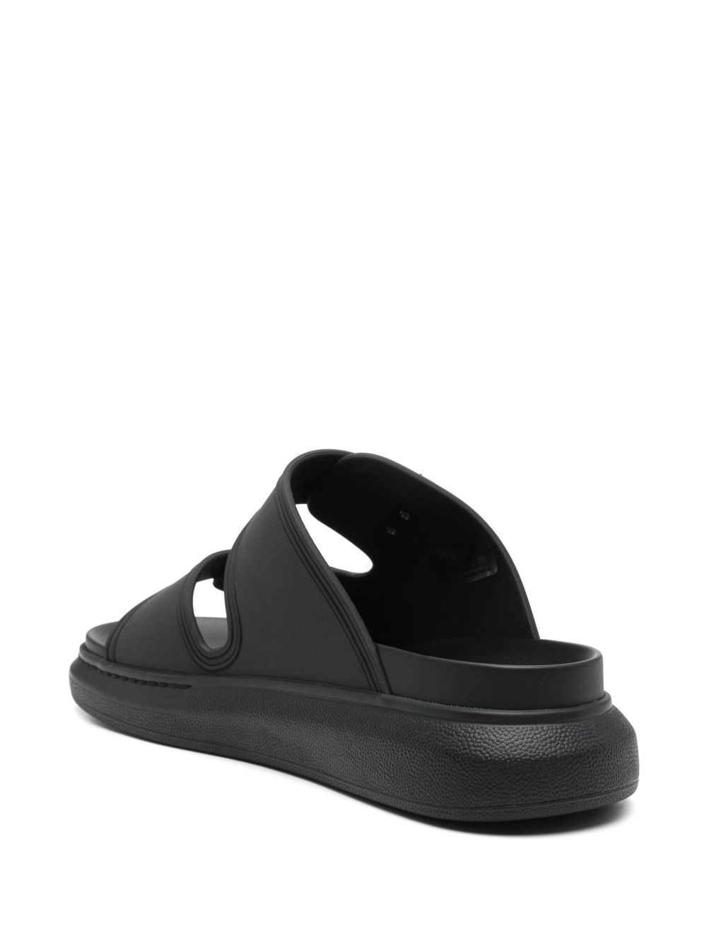 logo-engraved sandals - 3