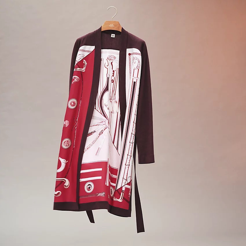"Cannes et Cannes" long twillaine vest - 1
