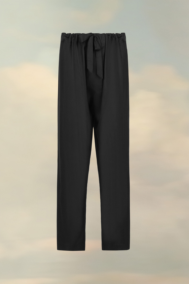 Maison Margiela Silk Poplin Trousers outlook
