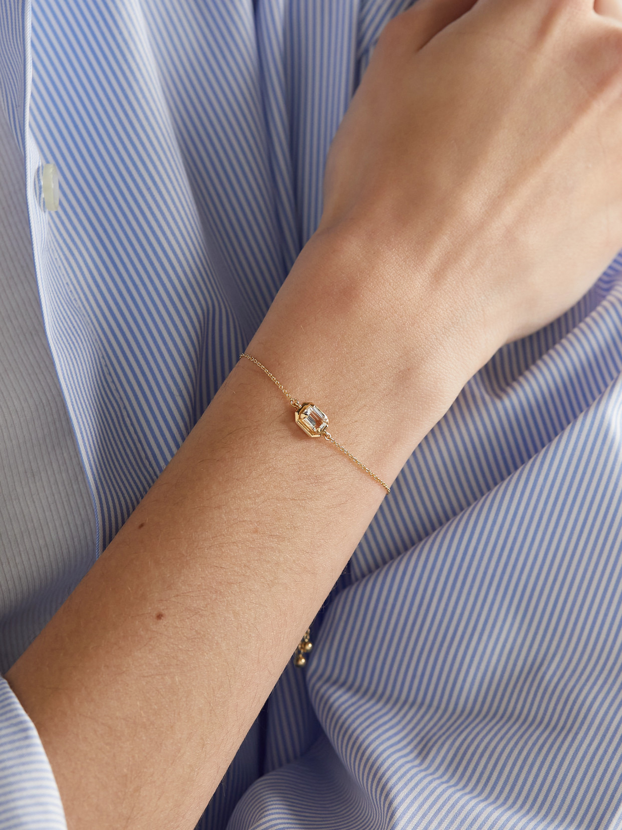 Bonbon 14-karat Gold Topaz Bracelet - 2
