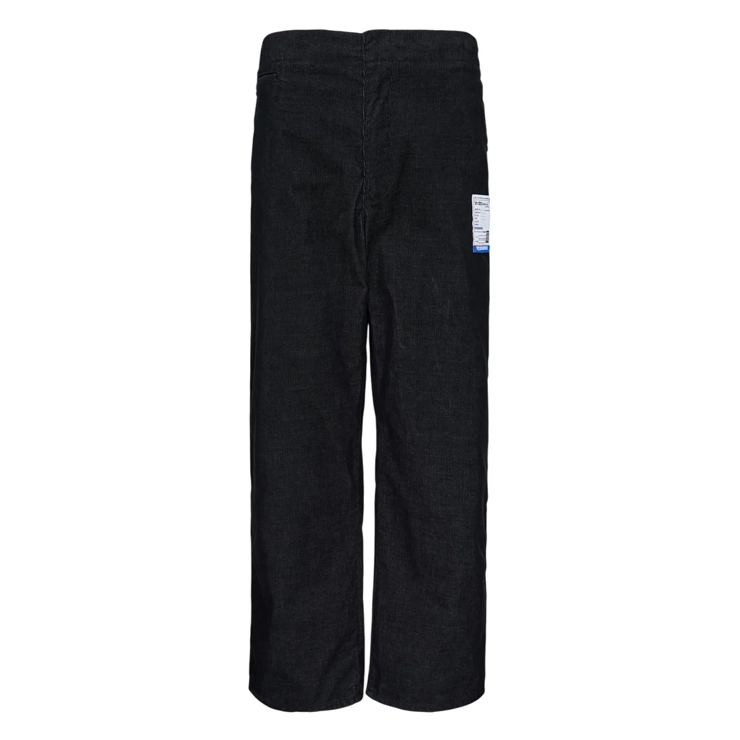 Corduroy Wide Straight Pants - 1