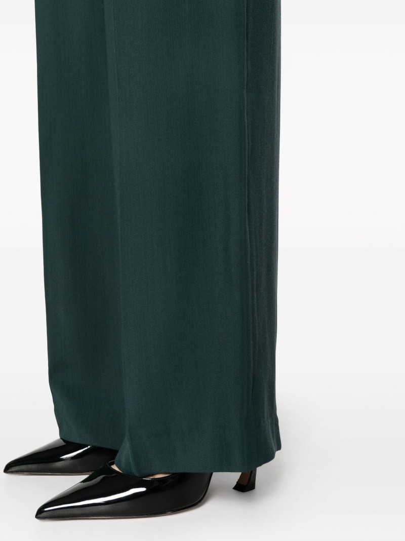 cut-out wide-leg trousers 5