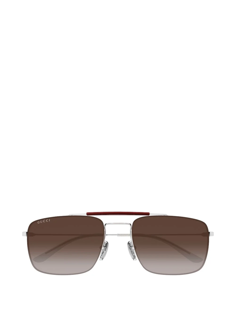 geometric-frame sunglasses - 1