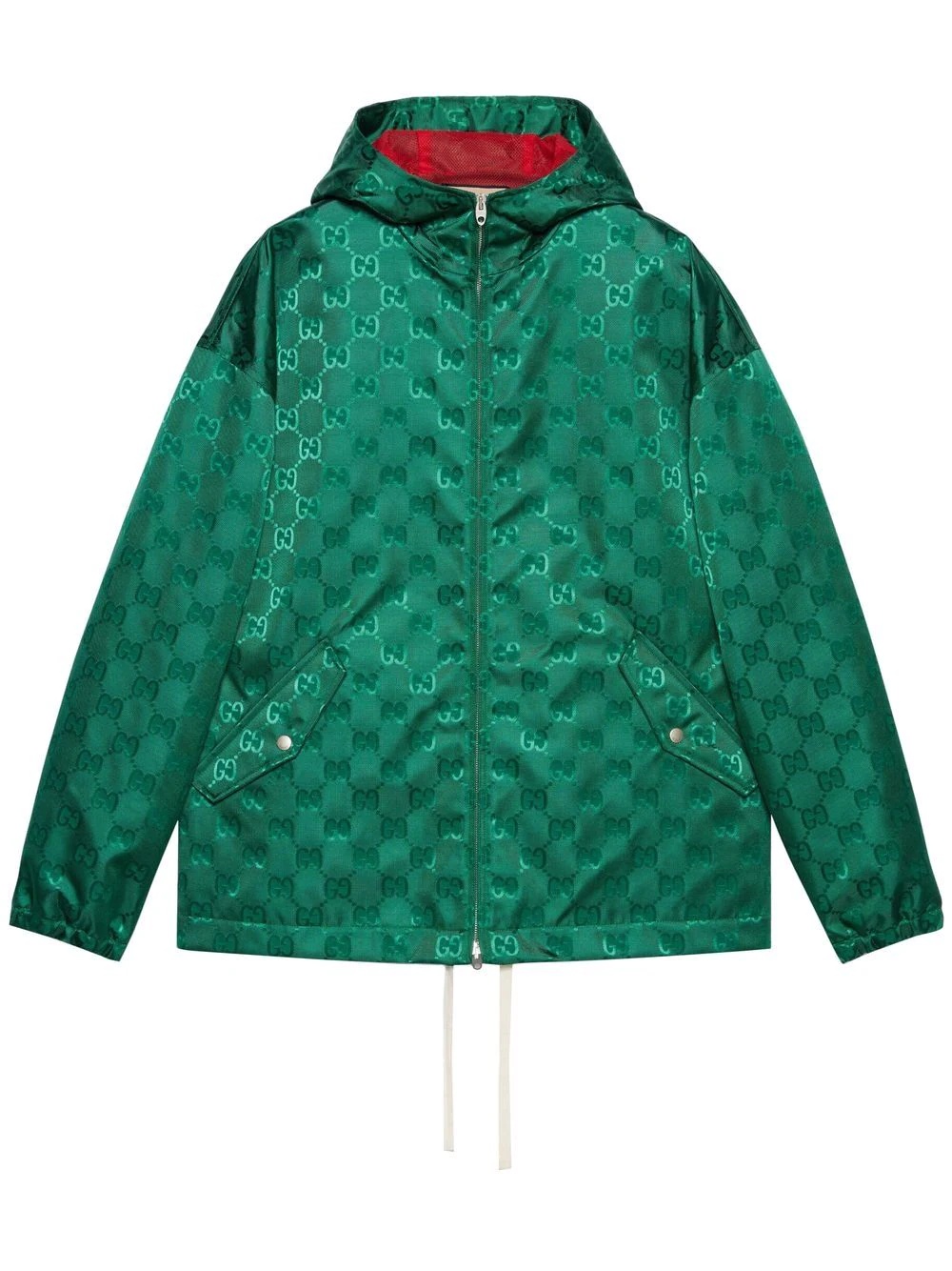 GG-canvas rain jacket - 1