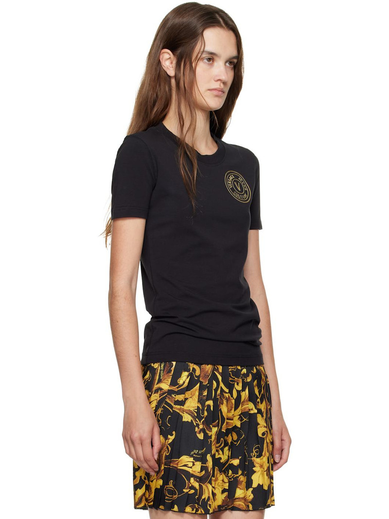 Black Jersey Stretch T-shirt 2