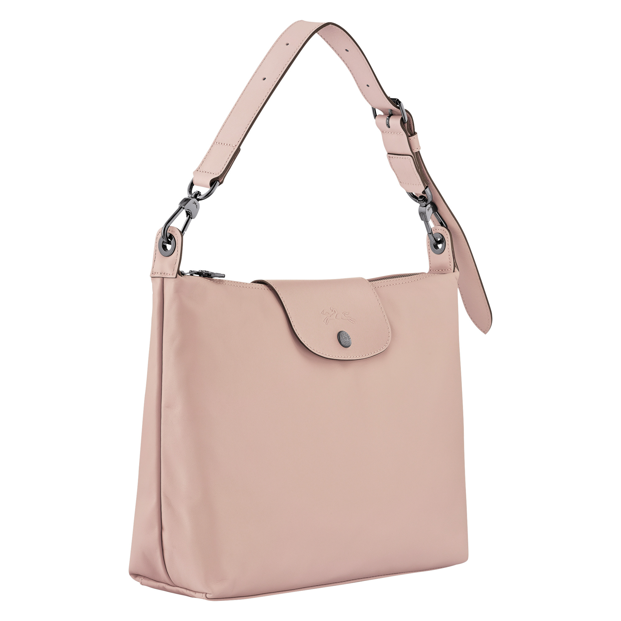 Le Pliage Xtra M Hobo bag Nude - Leather - 3
