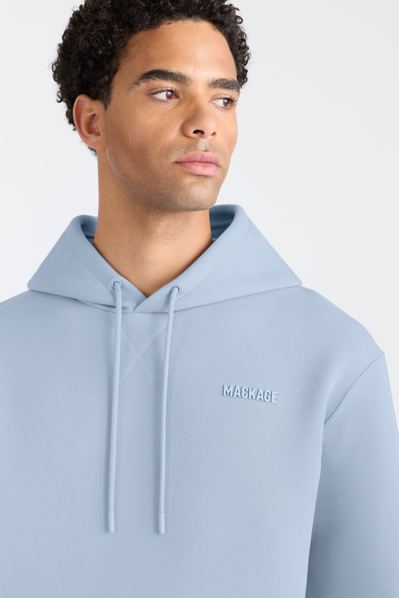 KOLTON-Z Double-Face Jersey Logo Hoodie 7