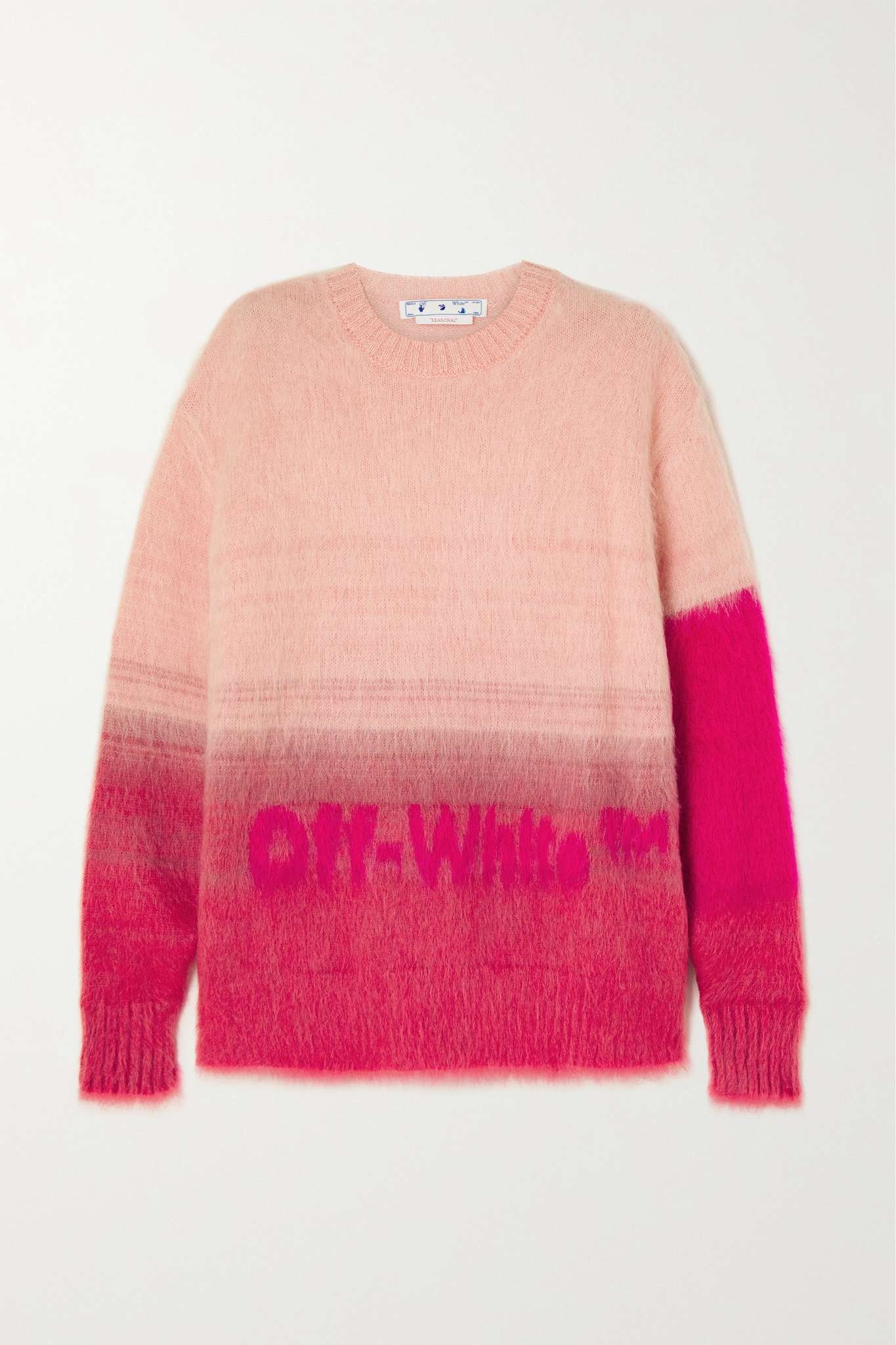 Ombré mohair-blend sweater - 1
