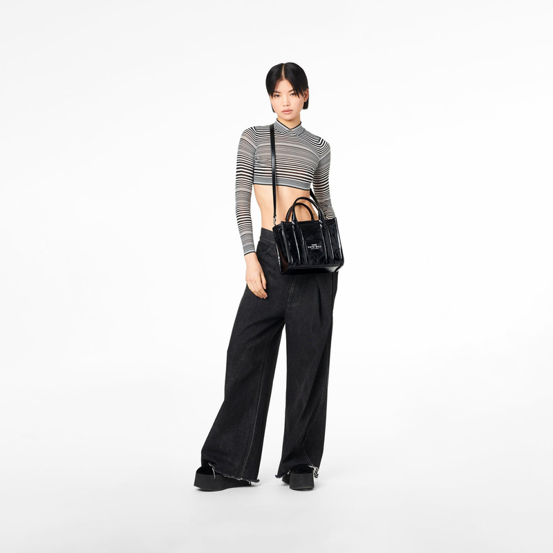 Marc Jacobs THE SHINY CRINKLE MINI TOTE outlook
