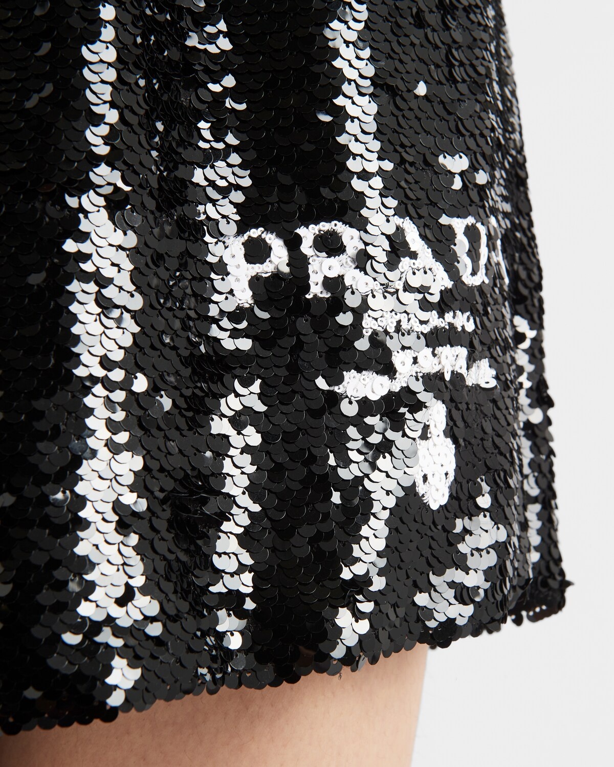 Sequin chiffon shorts - 4