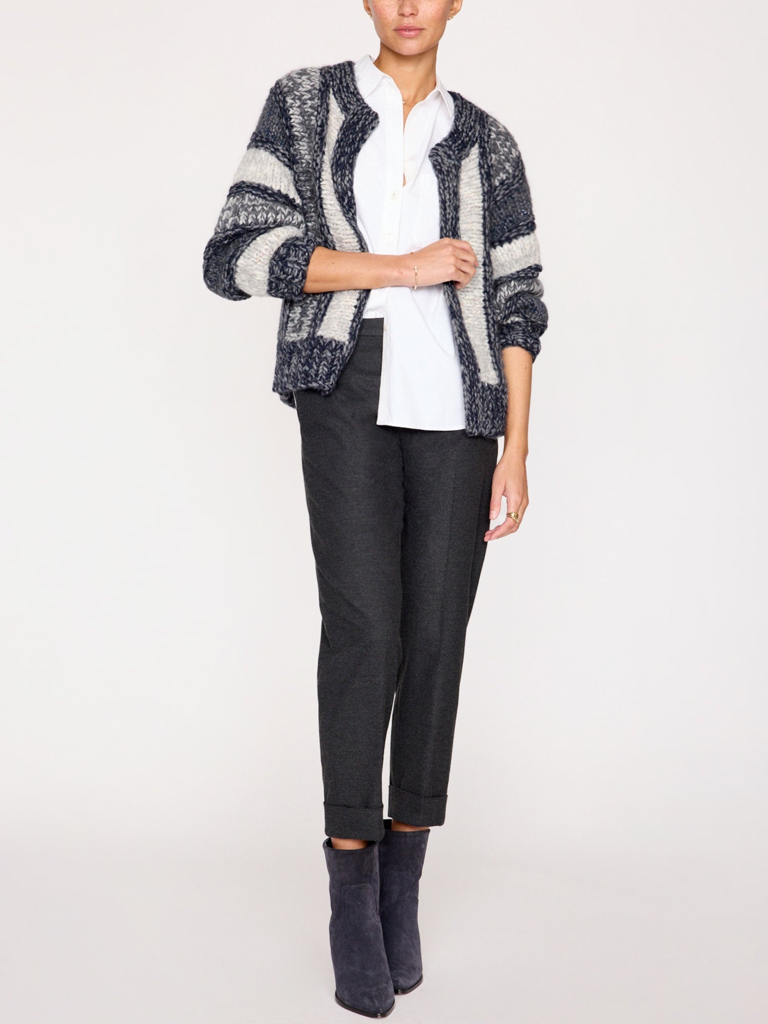 The Illia Handknit Cardigan - 7