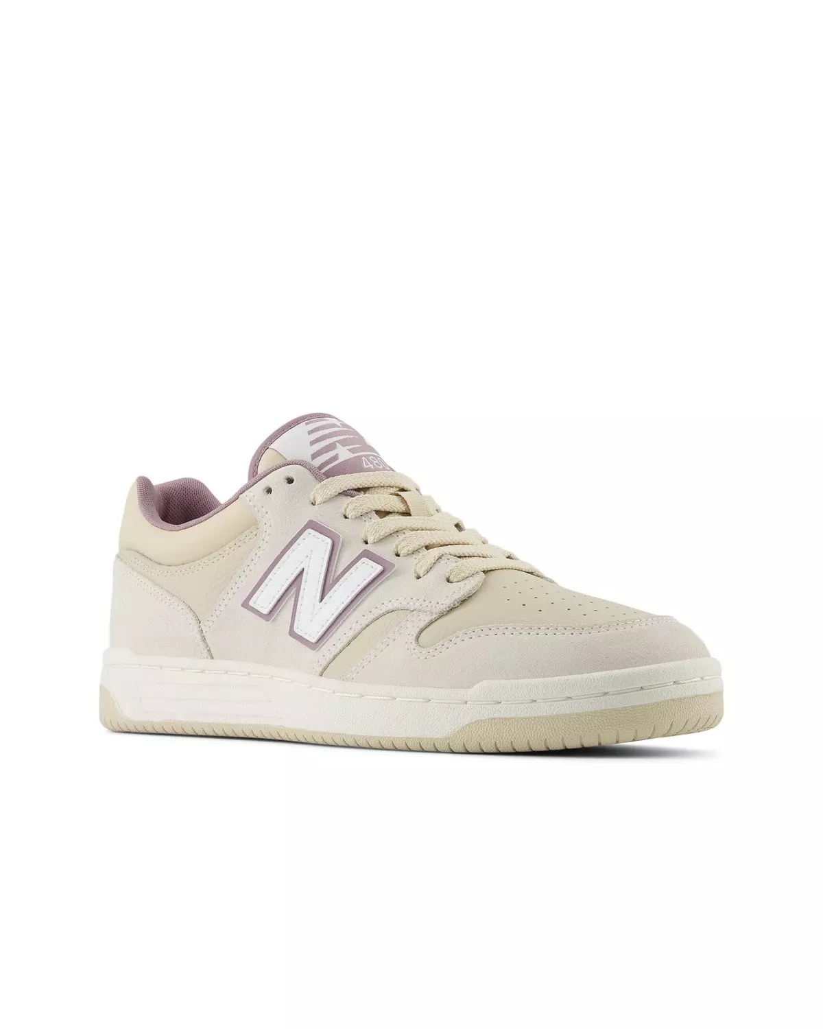 480 "Cream/Violet" Unisex Shoe - 5