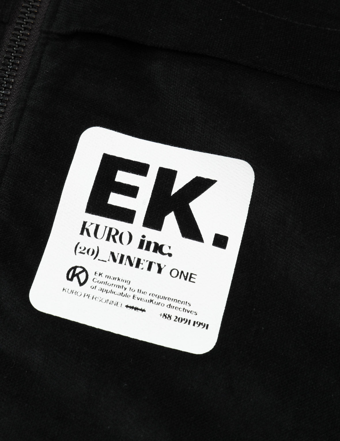 Kamon and Logo Patch Hooded Jacket - 9