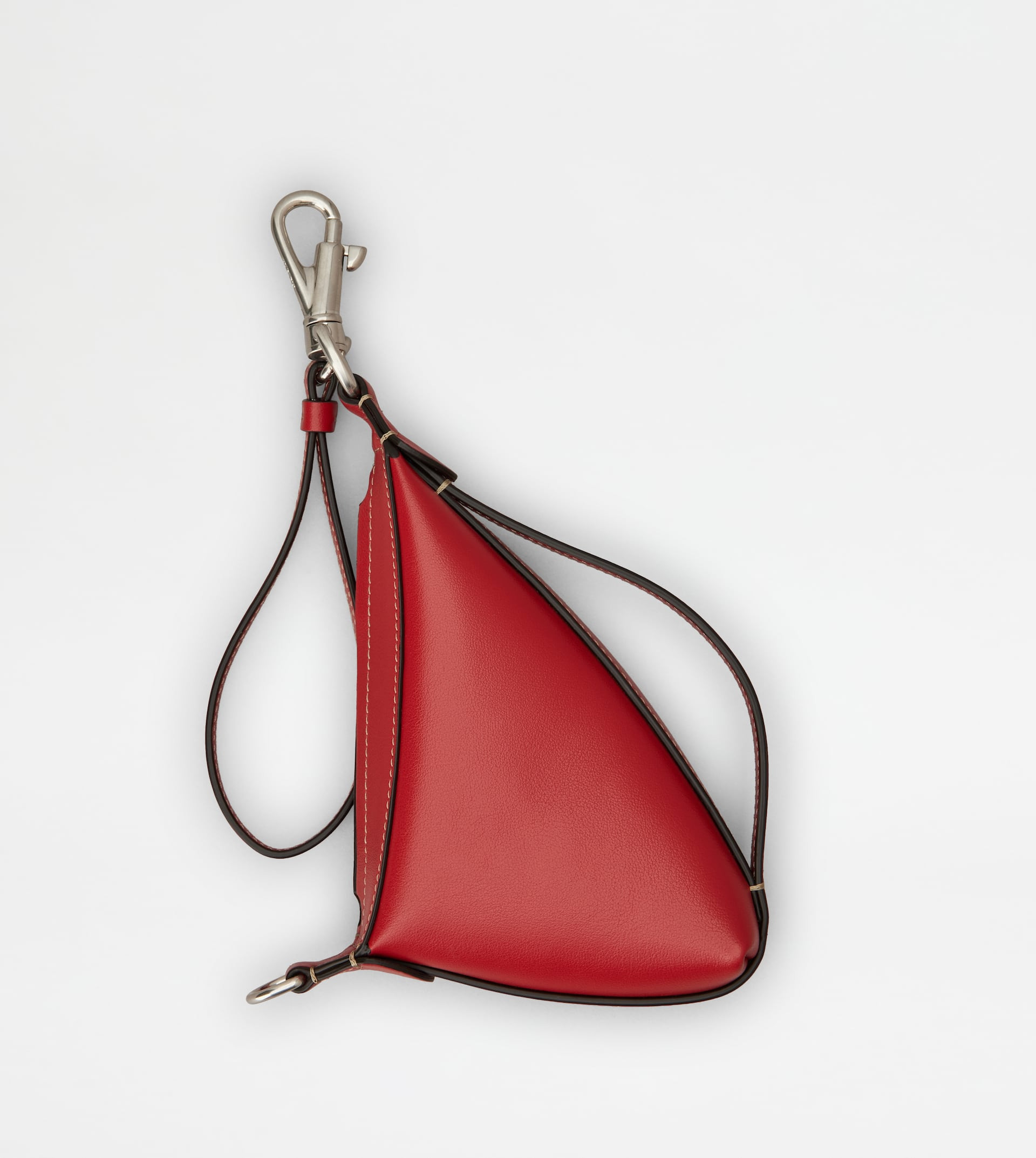 COIN PURSE IN LEATHER - RED - 3