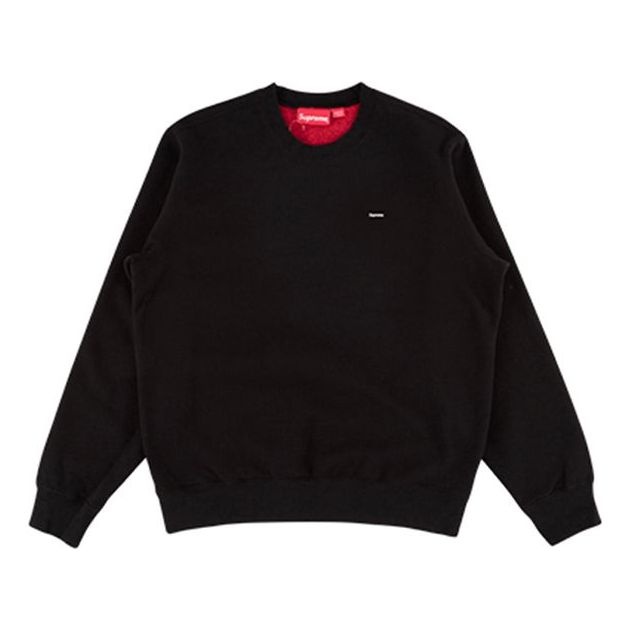 Supreme Contrast Crewneck 'Black' SUP-SS18-682 - 1