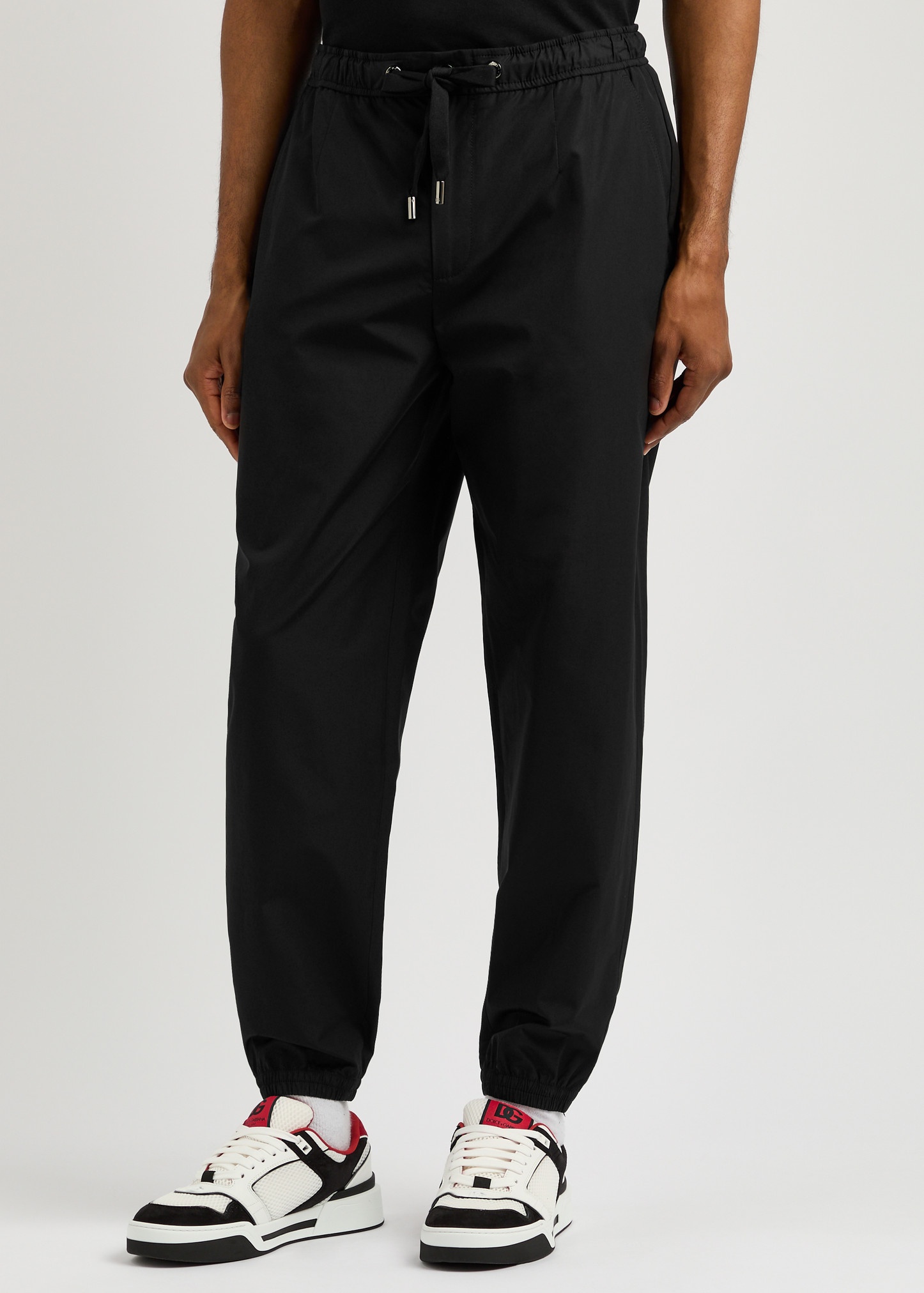 Cotton-poplin sweatpants - 2