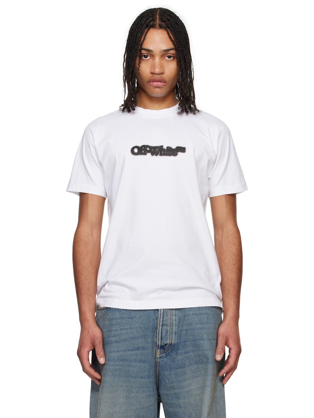White Spray Arrow T-shirt - 1