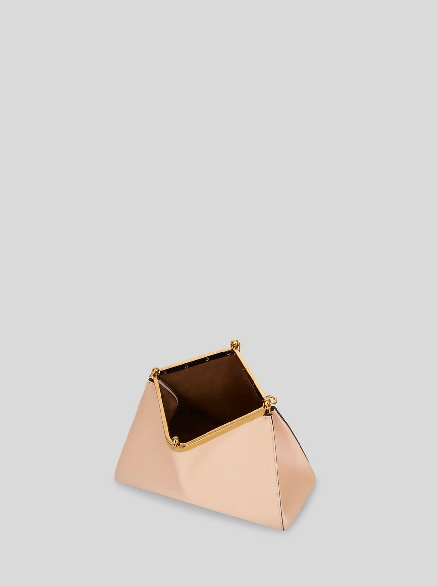 MEDIUM LEATHER VELA BAG - 6