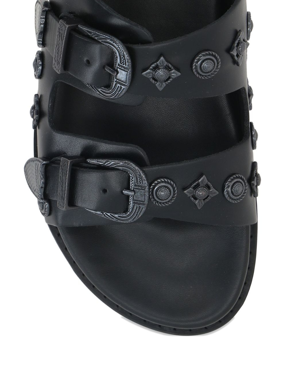 buckle detail sandals - 5