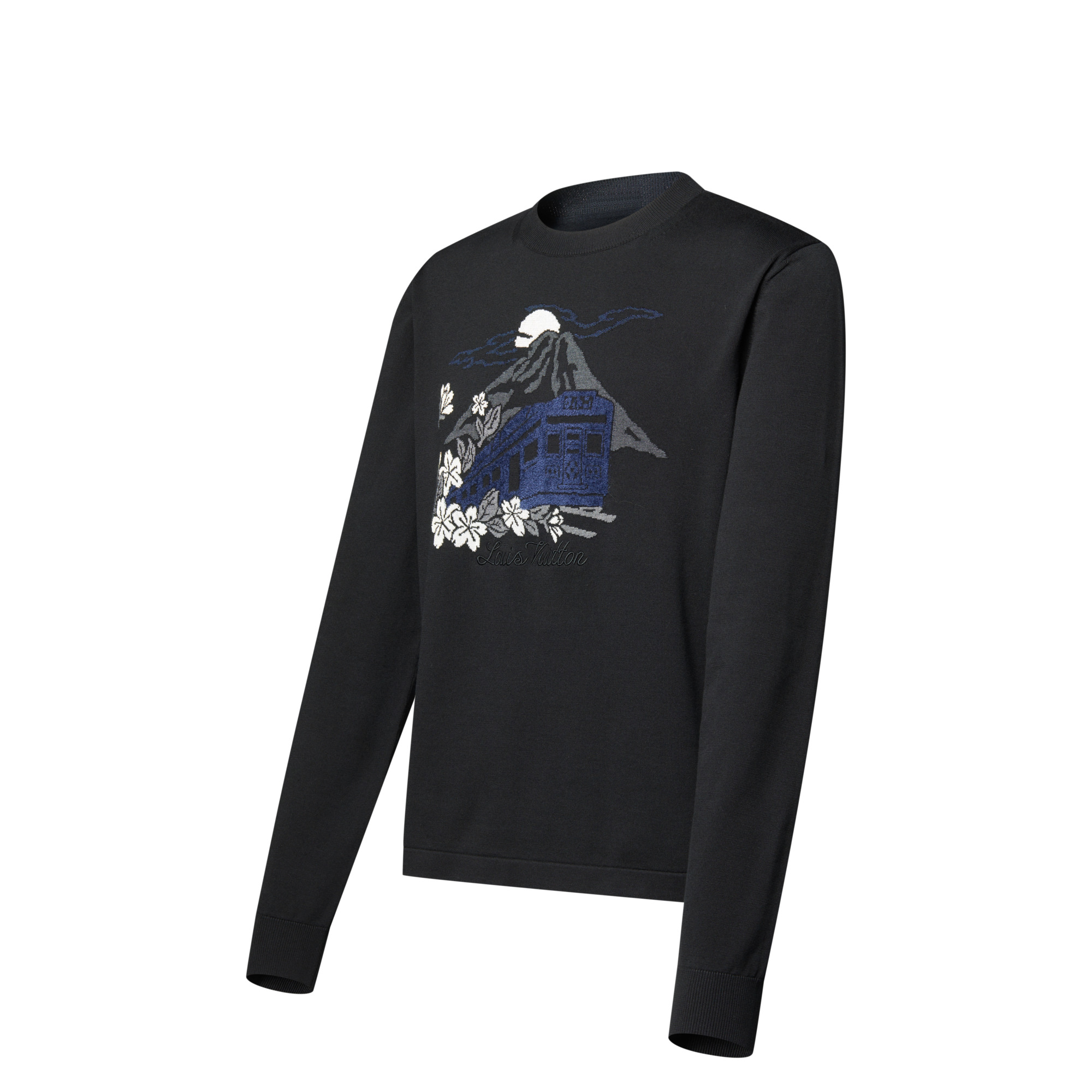 Knitted Long-Sleeved Crewneck - 2