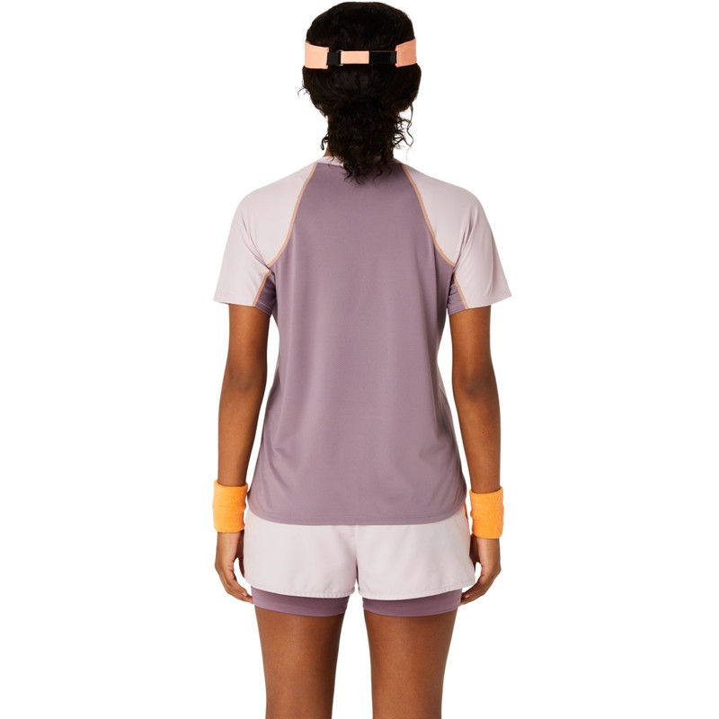 Asics WOMEN'S GAME SHORT SLEEVE TOP outlook