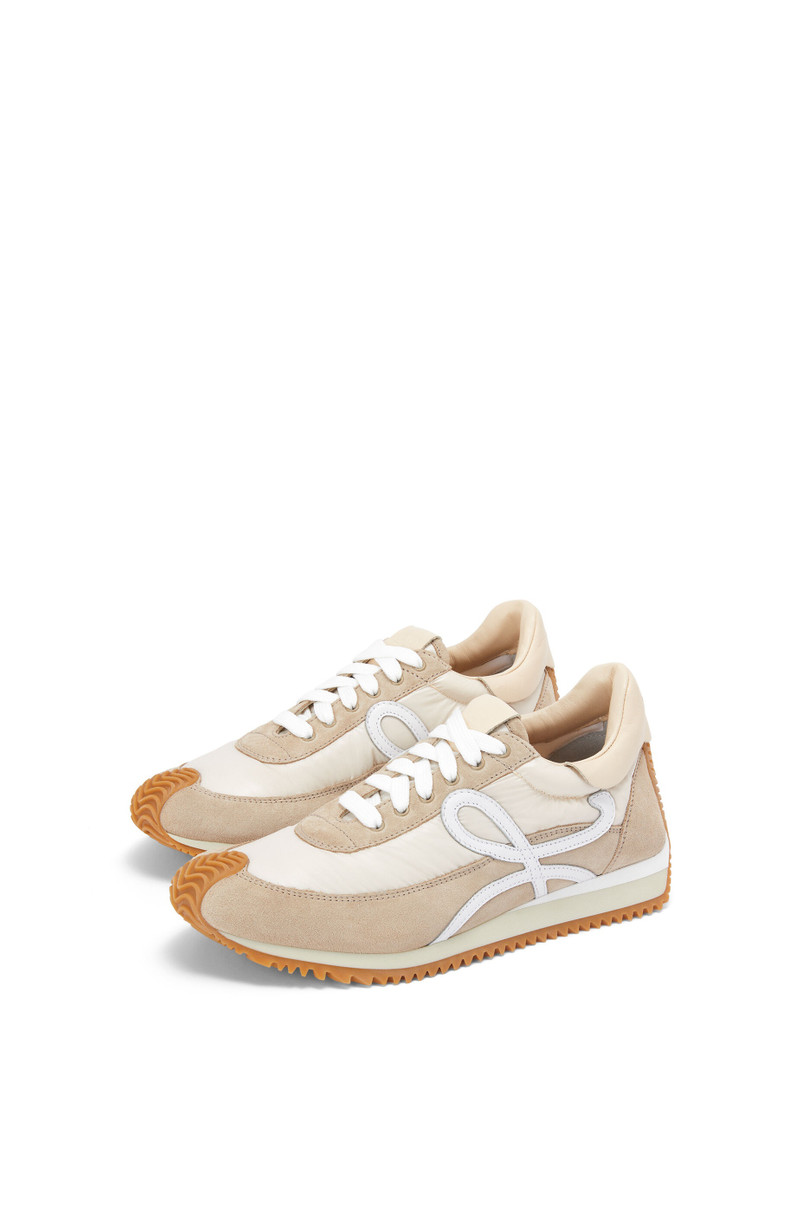 Loewe Padded flow runner in nylon and suede outlook