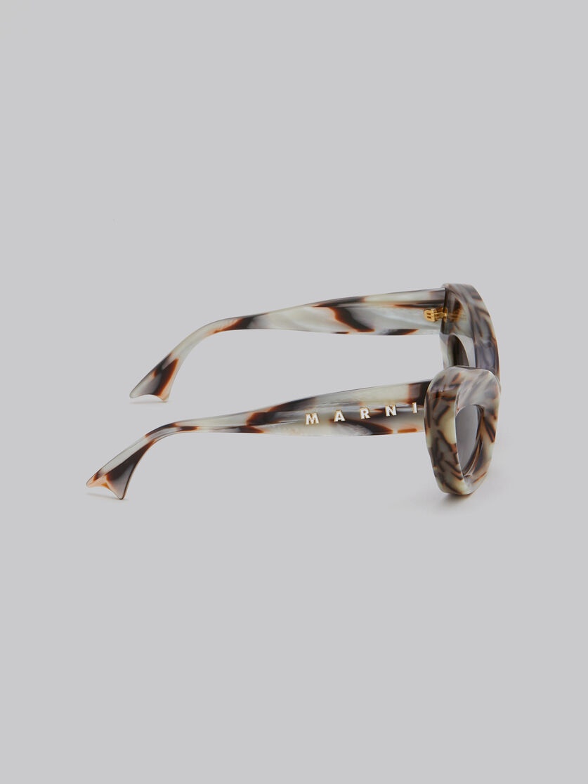 PEARLESCENT BROWN CAELICOLA SUNGLASSES - 4