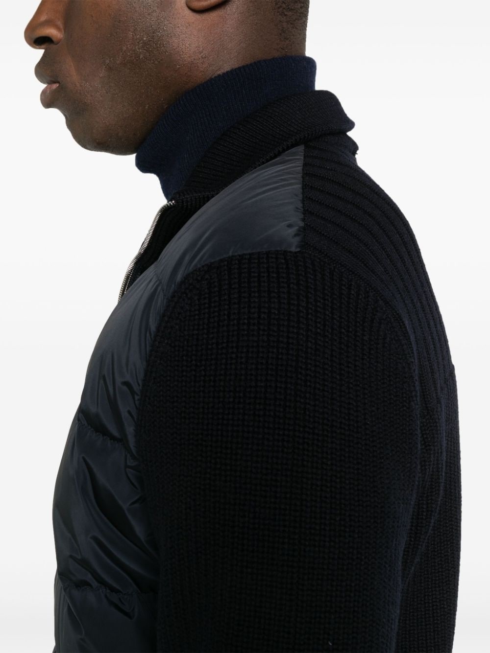 quilted-panels jacket - 5