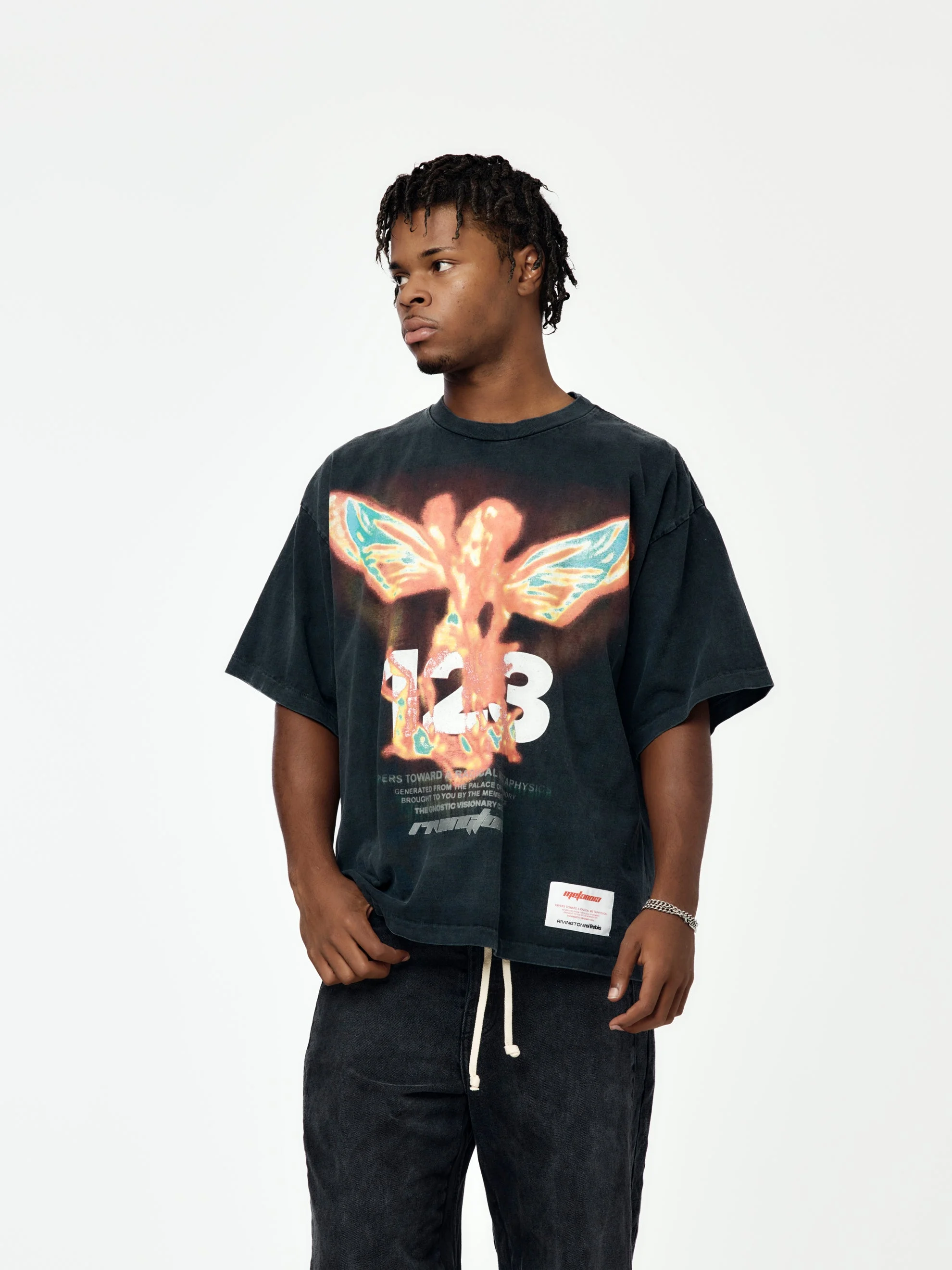 IN TIMES LIKE THESE CVA TEE (MECH BLACK/ORANGE) - 1