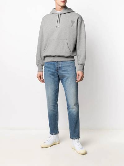 AMI Paris cropped straight-leg jeans outlook