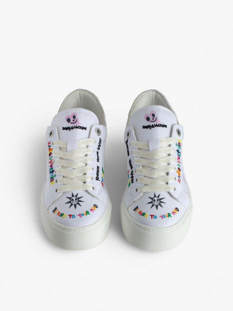 ZV1747 La Flash Chunky Low-Top Trainers 3