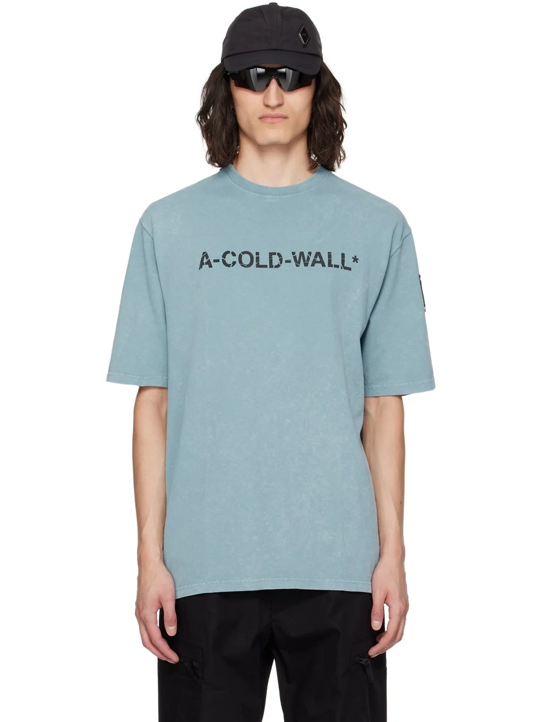 Blue Overdye T-Shirt - 1
