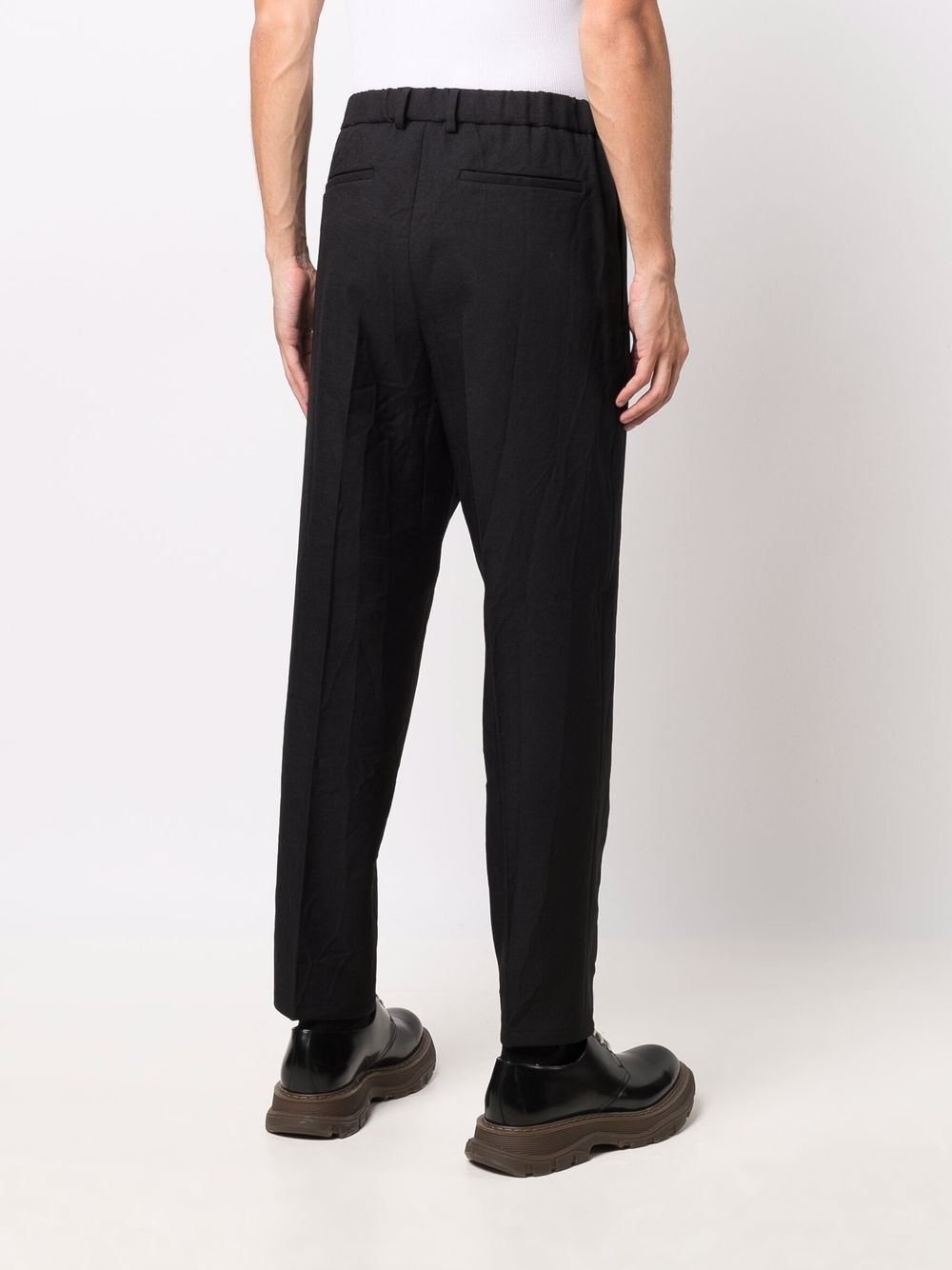 tapered-leg trousers - 4