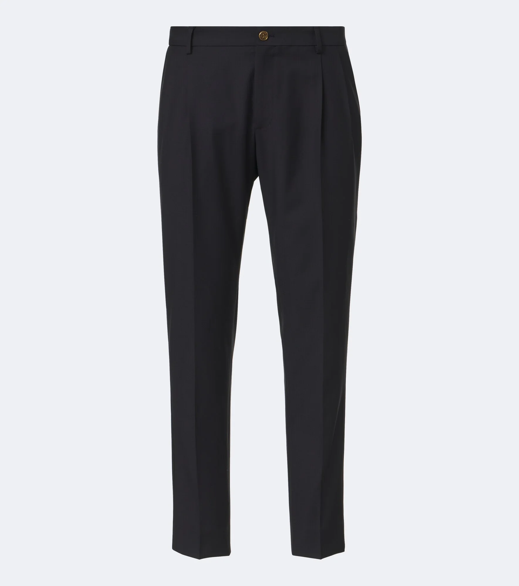 Virgin wool gabardine pants - 1
