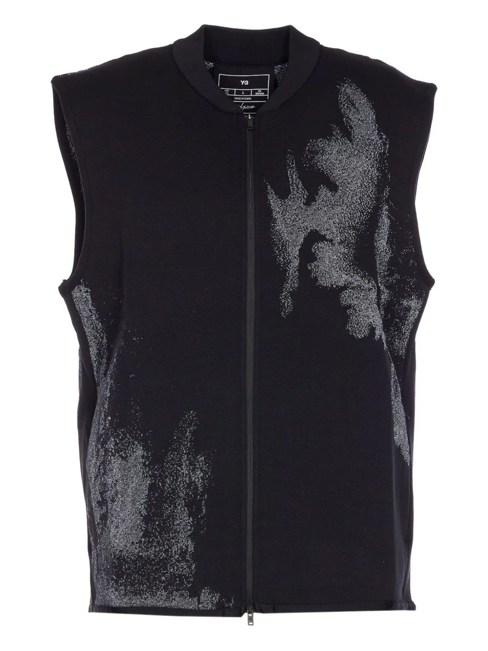 zip-front vest - 1