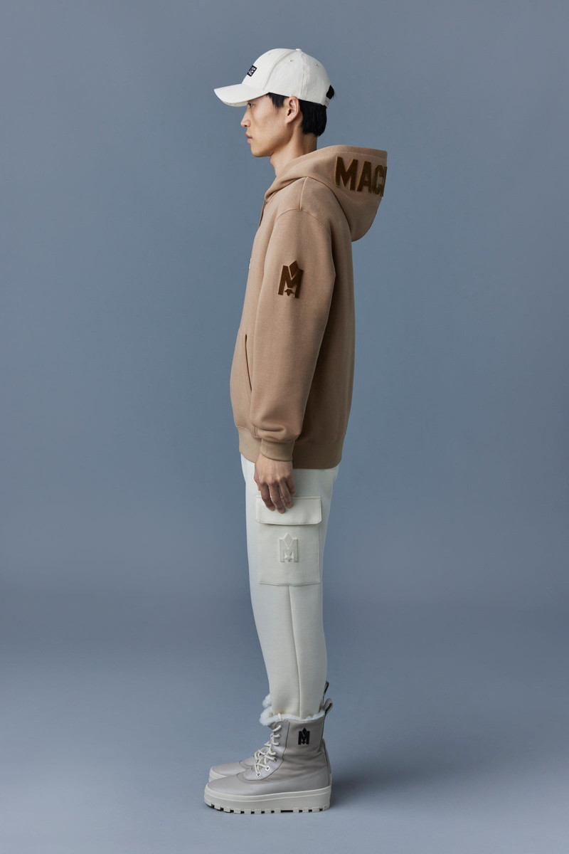 KRYS hoodie with velvet embroidery 3