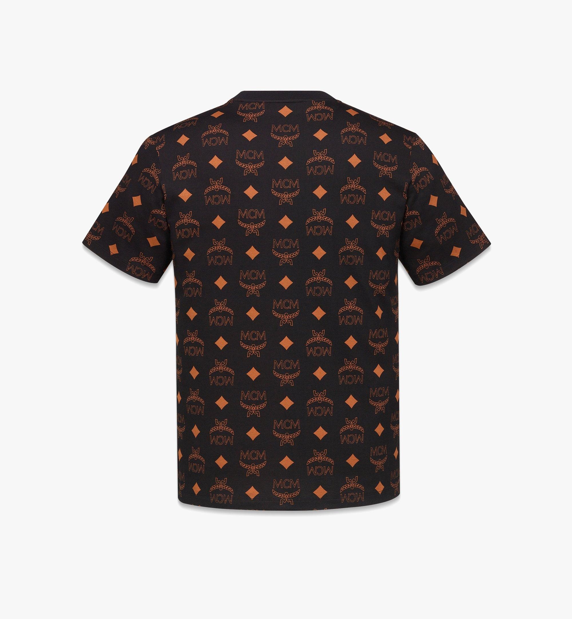 Maxi Monogram Print T-Shirt in Organic Cotton - 2